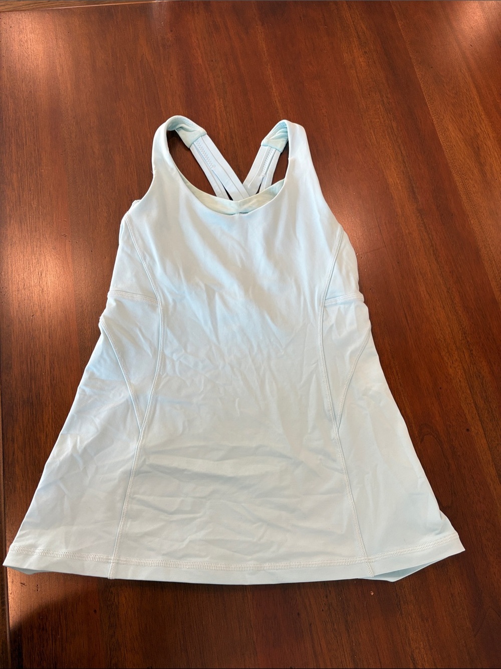 lululemon athletica Light Blue Cross-Back Tank